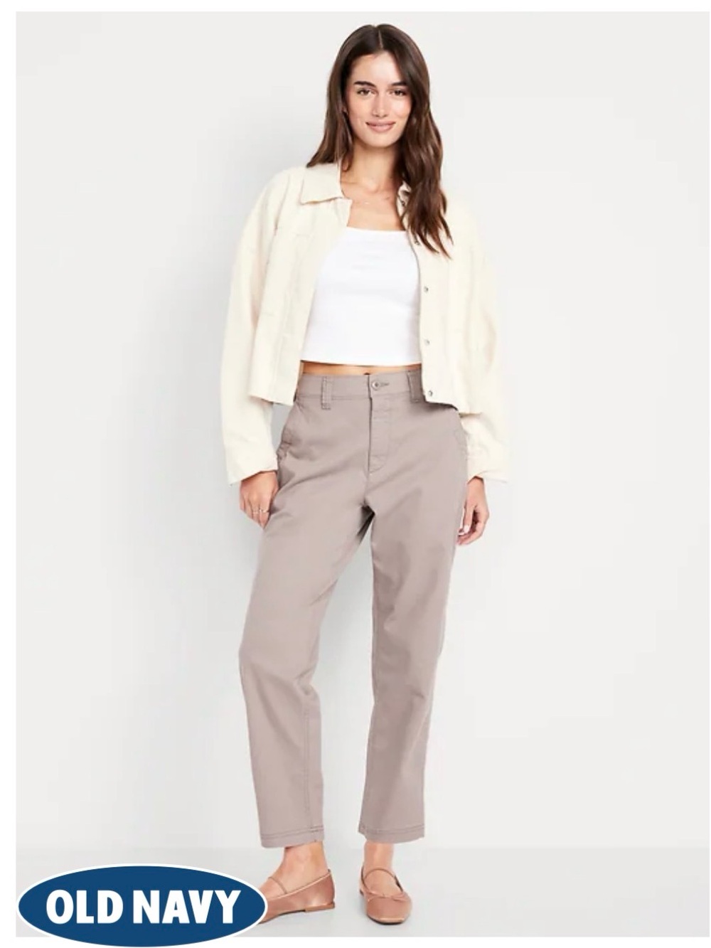 Old Navy Women's High-Rise OG Chino Pants
